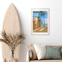 Wallity Cuadro Decorativo de Vidrio Templado Multicolor 30 x 45 cm